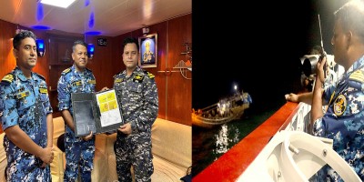 সাগরে ভাসমান ২৭ জেলে উদ্ধার